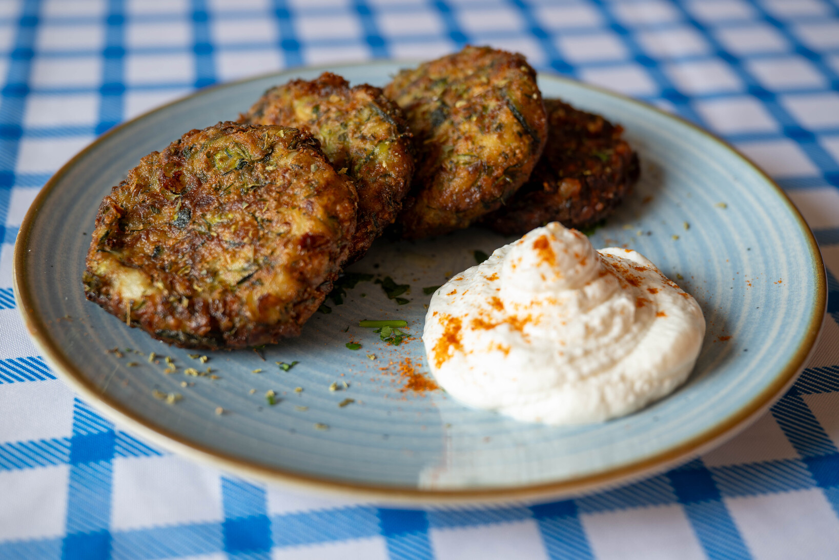 Kolokythakia Keftedes